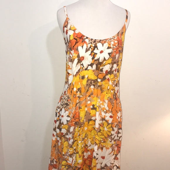 Jams World Dresses & Skirts - Jams World Daisy Patch Brown XL Dress